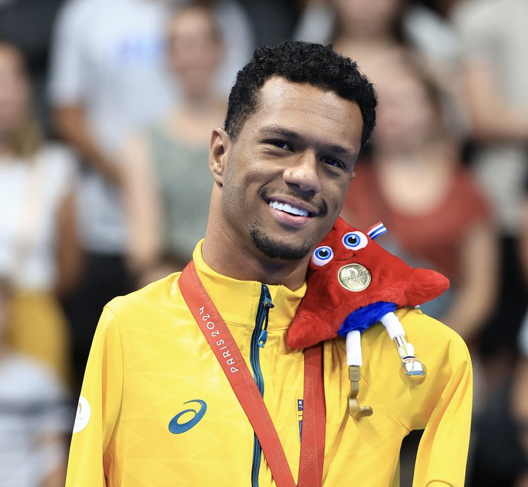 Nadador mineiro Gabriel Araújo, 22, o Gabrielzinho