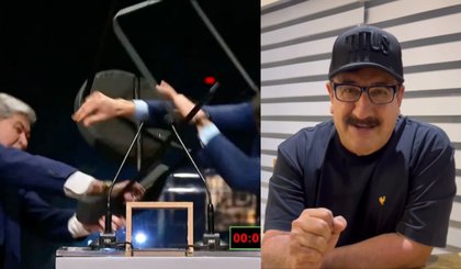 O apresentador Ratinho disse que ficou “irritado” com a situação e marcou Datena e Marçal em post como convite (Foto: Reprodução TV Cultura | Redes Sociais.) O apresentador Ratinho disse que ficou “irritado” com a situação e marcou Datena e Marçal em post como convite (Foto: Reprodução TV Cultura | Redes Sociais.)