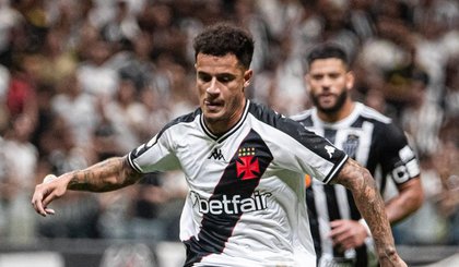Philippe Coutinho estreou pelo Vasco na derrota diante do Atlético-MG (Foto: Leandro Amorim / Vasco) Philippe Coutinho estreou pelo Vasco na derrota diante do Atlético-MG (Foto: Leandro Amorim / Vasco)