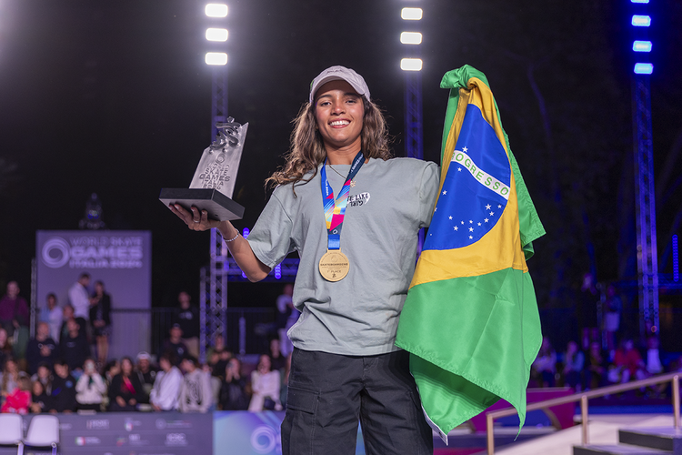 Rayssa Leal brilha em Roma e conquista o Mundial de Skate Street 2024