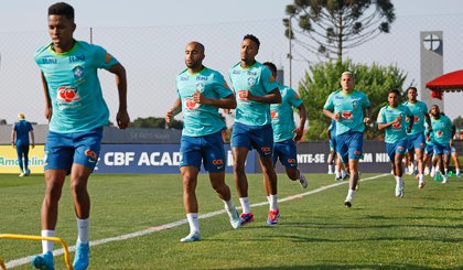 Seleção Brasileira treinou no CT do Caju nessa quinta-feira 05/09 (Foto: Rafael Ribeiro/CBF)