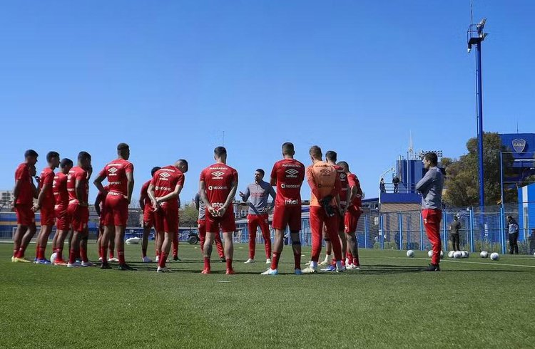 Treino do Athetico