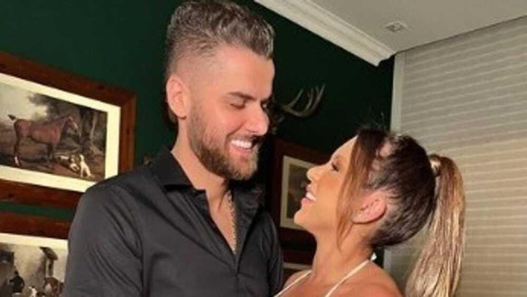 Zé Neto e a esposa Nátalia Toscano