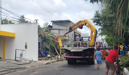 A Equatorial Piauí atualizou na fim da manhã deste domingo (26) o número de residências sem o fornecimento de energia elétrica em Teresina. (Foto: Reprodução) A Equatorial Piauí atualizou na fim da manhã deste domingo (26) o número de residências sem o fornecimento de energia elétrica em Teresina. (Foto: Reprodução)
