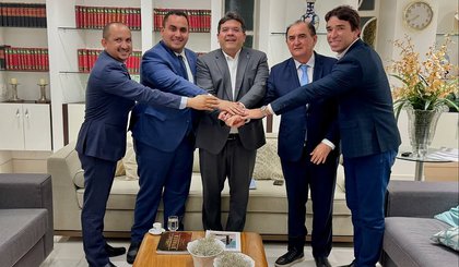 Agenda entre prefeito Antônio Reis e Gov Rafale Fonteneles (Foto: Instagram)
