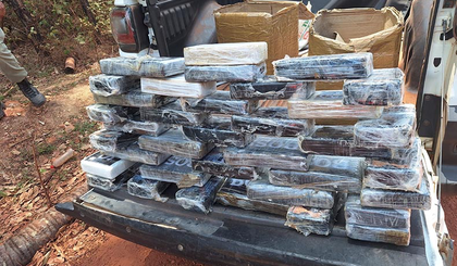 Apreensão de Cocaína em Altos: Perseguição Policial Leva à Captura de Quase 40 kg de Drogas (Foto: Divulgação PM-PI)