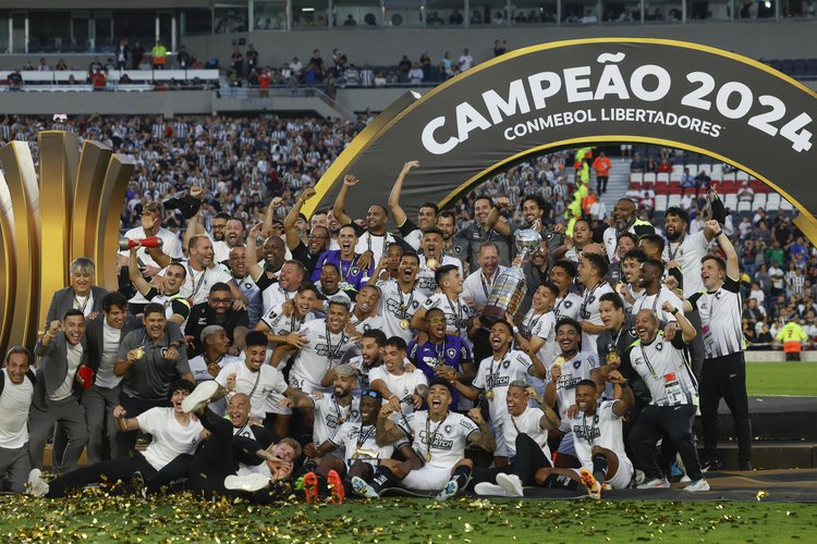 Botafogo foi o campeão da Libertadores 2024