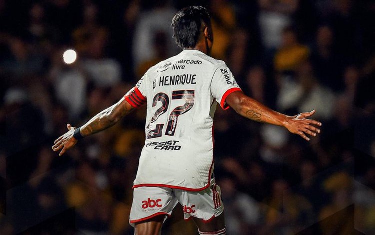 Bruno Henrique é jogador do Flamengo