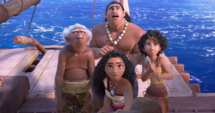 Cena de Moana 2
