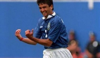 Comemoração de Bebeto em 94 (Foto: Divulgação/Instagram @bebeto7) Comemoração de Bebeto em 94 (Foto: Divulgação/Instagram @bebeto7)
