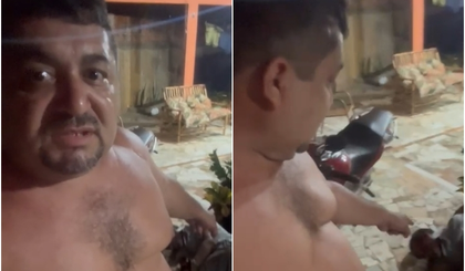 De acordo com a Polícia Militar, o suspeito foi detido pelo vereador até a chegada das autoridades (Foto: Reprodução) De acordo com a Polícia Militar, o suspeito foi detido pelo vereador até a chegada das autoridades (Foto: Reprodução)