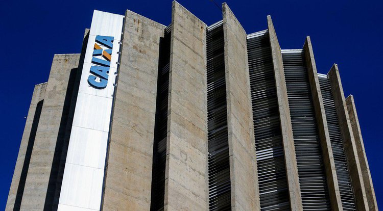 Edifício-sede da Caixa Econômica Federal, em Brasília.