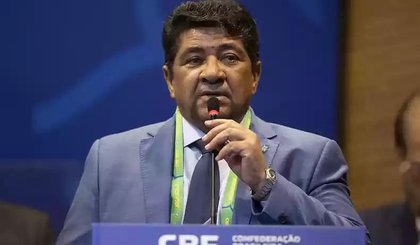Ednaldo Rodrigues é o presidente da CBF (Foto: Lucas Figueiredo/CBF) Ednaldo Rodrigues é o presidente da CBF (Foto: Lucas Figueiredo/CBF)