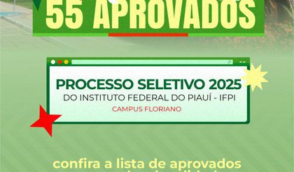 Educação: 55 alunos da Rede Municipal de Floriano são aprovados no processo seletivo do IFPI (Foto: Divulgação / Prefeitura Municipal de Floriano)