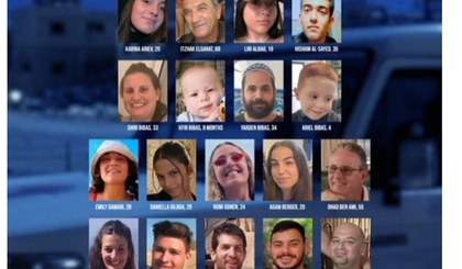 Em uma publicação no X, o governo israelense divulgou os nomes e as fotos dos 33 reféns que serão soltos (Foto: Reprodução/Redes Sociais) Em uma publicação no X, o governo israelense divulgou os nomes e as fotos dos 33 reféns que serão soltos (Foto: Reprodução/Redes Sociais)