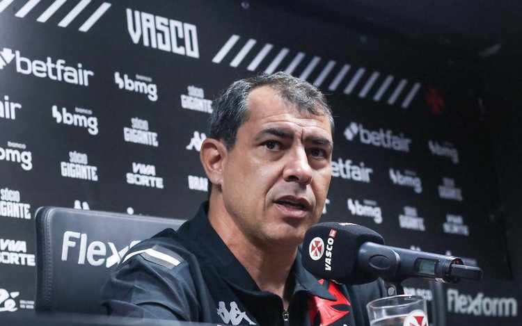 Fábio Carille foi apresentado como novo técnico do Vasco