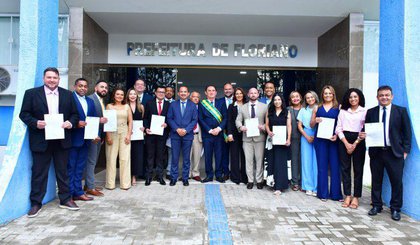 Floriano: 1a Reunião Executiva de 2025 oficializa a posse do novo secretariado municipal (Foto: Divulgação / Prefeitura Municipal de Floriano)