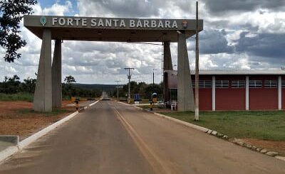 Forte Santa Bárbara (Foto: Reprodução) Forte Santa Bárbara (Foto: Reprodução)