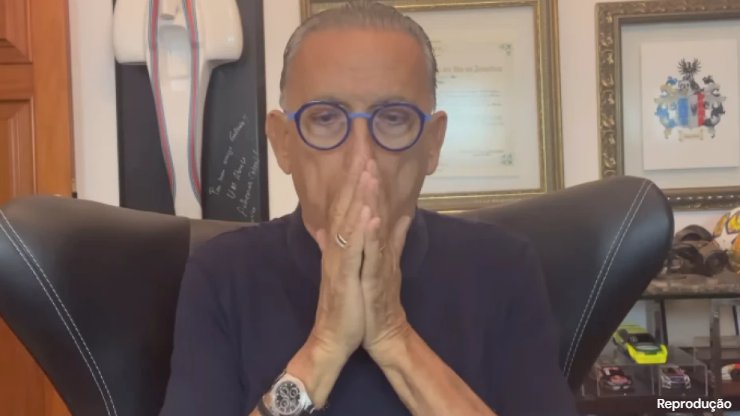 Galvão Bueno falou sobre a polêmica Neymar e Rivaldo