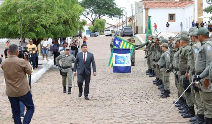 Governador  Rafael Fonteles nos 202 anos da adesão do Piauí à Independência do Brasil (Foto: muraldavila)