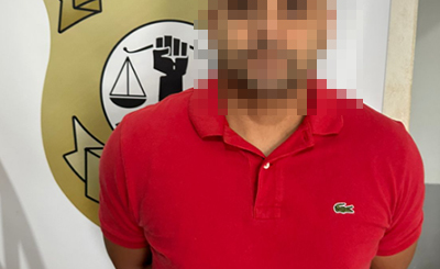 Homem suspeito de fraudes no Piauí é preso após inaugurar loja no Maranhão. (Foto: Pc) Homem suspeito de fraudes no Piauí é preso após inaugurar loja no Maranhão. (Foto: Pc)