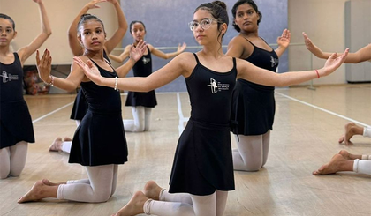 “Inscrições abertas para novos alunos na Escola de Dança Lenir Argento em janeiro de 2025 (Foto: CCOM) “Inscrições abertas para novos alunos na Escola de Dança Lenir Argento em janeiro de 2025 (Foto: CCOM)