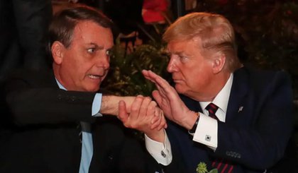 Jair Bolsonaro e Donald Trump (Foto: Reprodução) Jair Bolsonaro e Donald Trump (Foto: Reprodução)