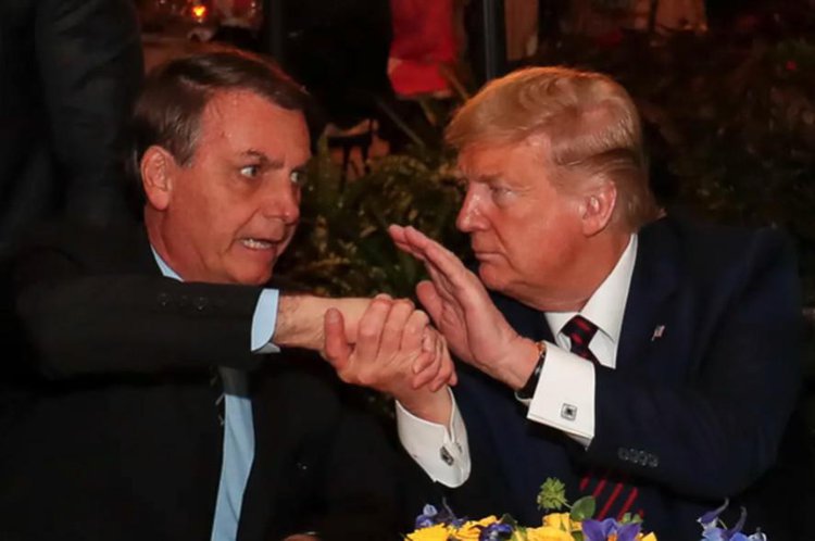 Jair Bolsonaro e Donald Trump