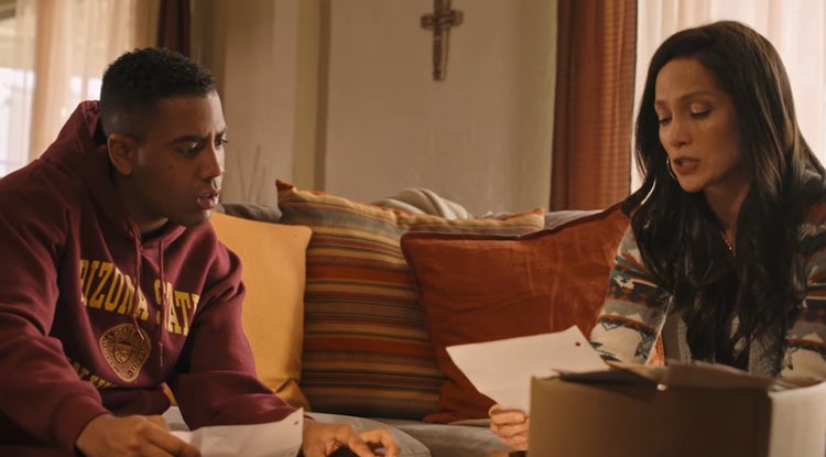 Jennifer Lopez e Jharrel Jerome estrelam o filme "Imparável", que chega ao Prime Video no dia 16 de janeiro.