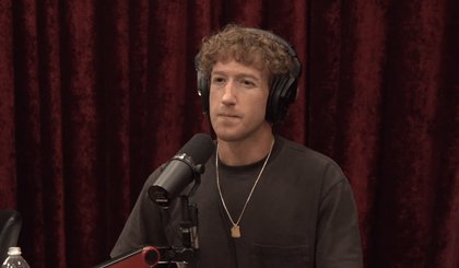 Mark Zuckerberg participa do programa The Joe Rogan Experience. (Foto: Reprodução) Mark Zuckerberg participa do programa The Joe Rogan Experience. (Foto: Reprodução)