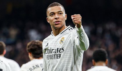 Mbappé brilha na vitória do Real Madrid. (Foto: realmadrid) Mbappé brilha na vitória do Real Madrid. (Foto: realmadrid)