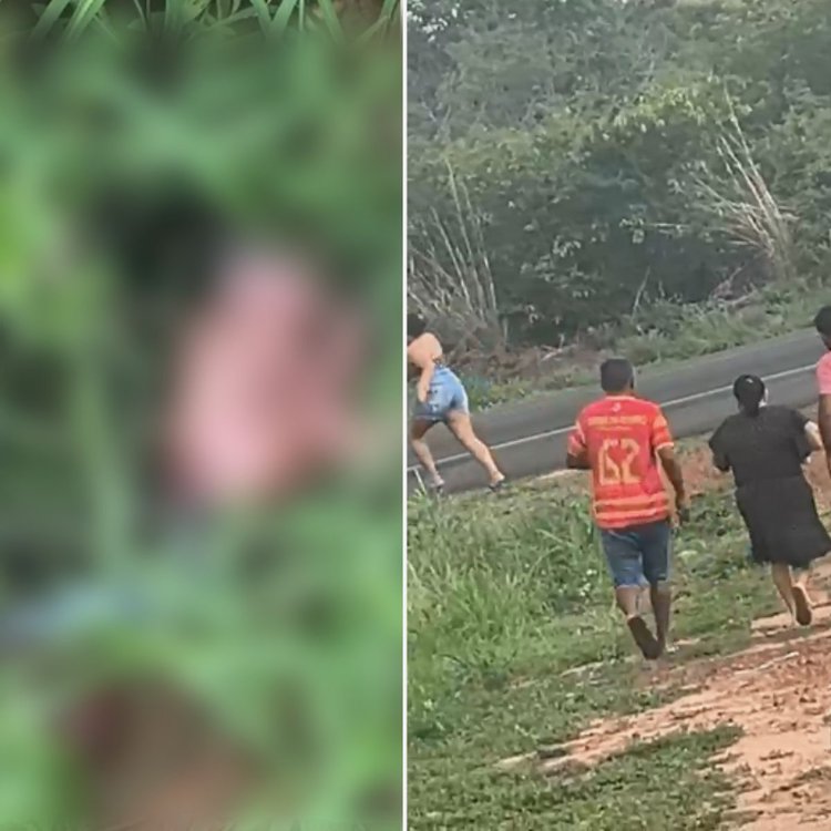 Na noite deste sábado (11) a recém-nascida de 25 semanas encontrada em matagal no município de Dom Expedito Lopes