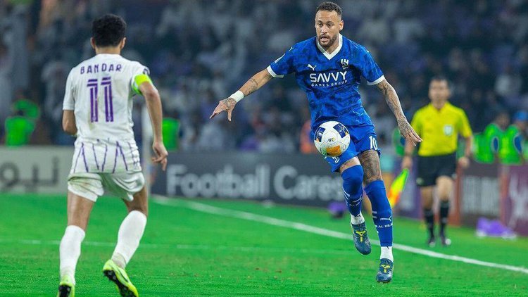 Neymar chegou ao Al-Hilal em agosto de 2023 e tem apenas sete jogos pelo clube.