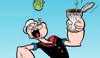 O famoso marinheiro Popeye, faminto por espinafre, caiu em domínio público em 2025. (Foto: Reprodução) O famoso marinheiro Popeye, faminto por espinafre, caiu em domínio público em 2025. (Foto: Reprodução)