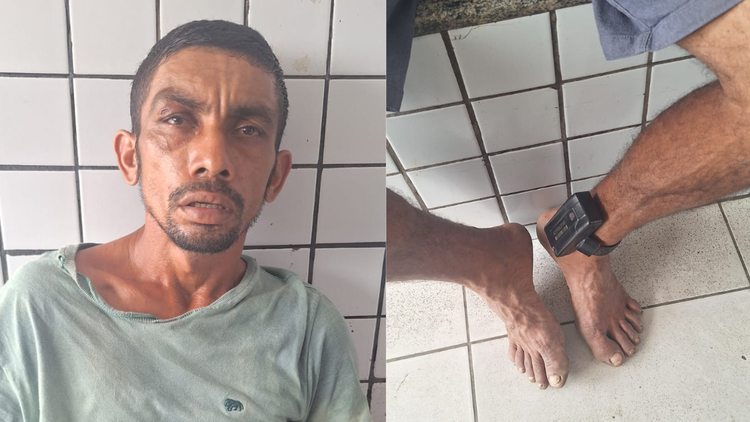 O homem estava utilizando tornozeleira eletrônica violou medida protetiva