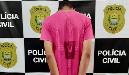 O mandado cumprido nesta quarta é referente ao roubo que tem como alvo uma farmácia do bairro Jureminha (Foto: Reprodução)