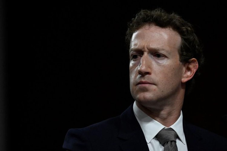 O presidente da Meta, Mark Zuckerberg