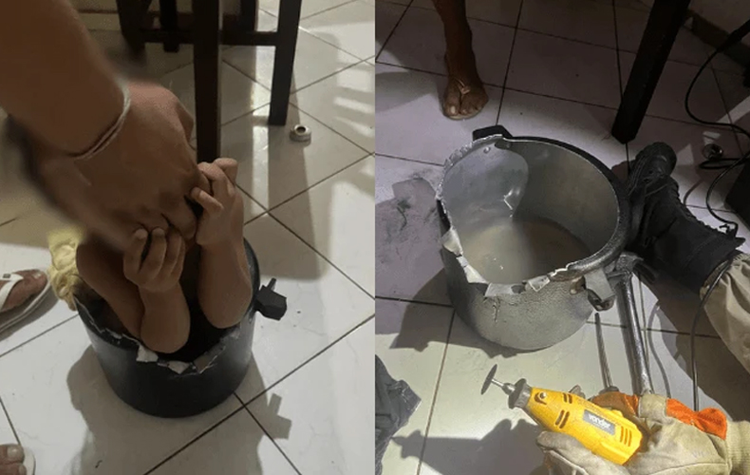 O resgate foi feito na noite de segunda-feira (20), no bairro Cohab.