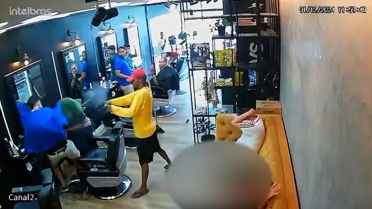 Policial Bruno Tavares foi baleado dentro de barbearia, em Timon