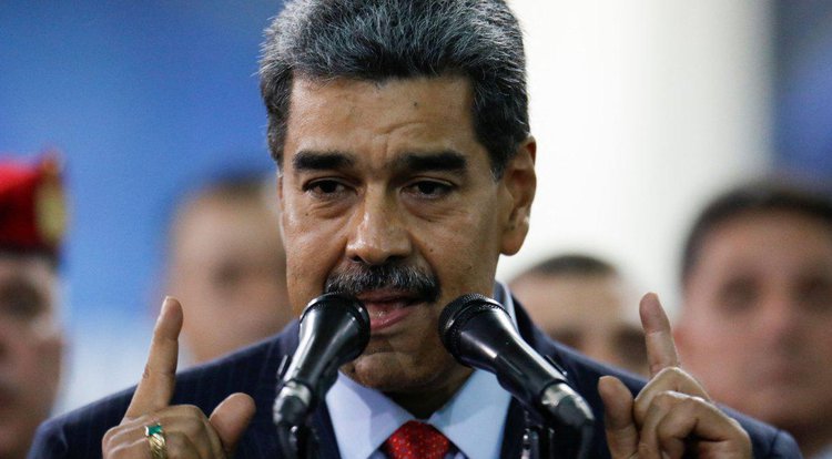 Presidente da Venezuela, Nicolás Maduro, em Caracas.