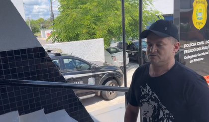 Roberto Rodrigues, foi preso em Floriano suspeito de ter assassinado Anderson Pereira, de 30 anos, a tiros (Foto: Instagram)
