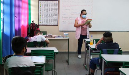 São Paulo - Aulas presenciais na Escola Estadual Terezine Arantes Ferraz Bibliotecaria, no Parque Casa de Pedra, zona norte da capital (Rovena Rosa/Agência Brasil) (Foto: Divulgação / InfoMoney)