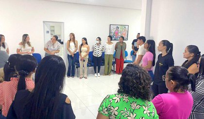 Saúde de Floriano realiza ação em alusão ao ‘Janeiro Branco’ (Foto: Divulgação / Prefeitura Municipal de Floriano)