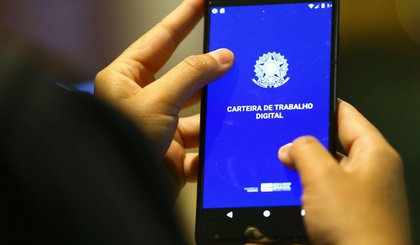 Trabalhador é notificado via app da CTPS toda vez que surgir uma vaga de emprego. (Foto: Marcelo Camargo/Agência Brasil) Trabalhador é notificado via app da CTPS toda vez que surgir uma vaga de emprego. (Foto: Marcelo Camargo/Agência Brasil)