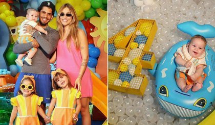 Virginia comemora 4o mesversário de José Leonardo (Foto: Instagram / Virginia) Virginia comemora 4o mesversário de José Leonardo (Foto: Instagram / Virginia)