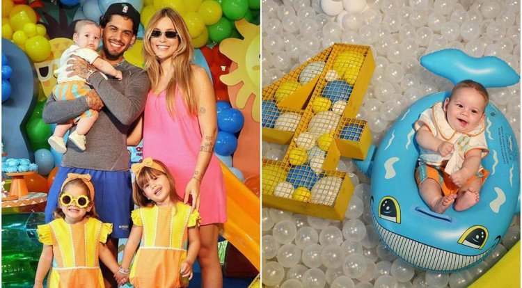 Virginia comemora 4o mesversário de José Leonardo