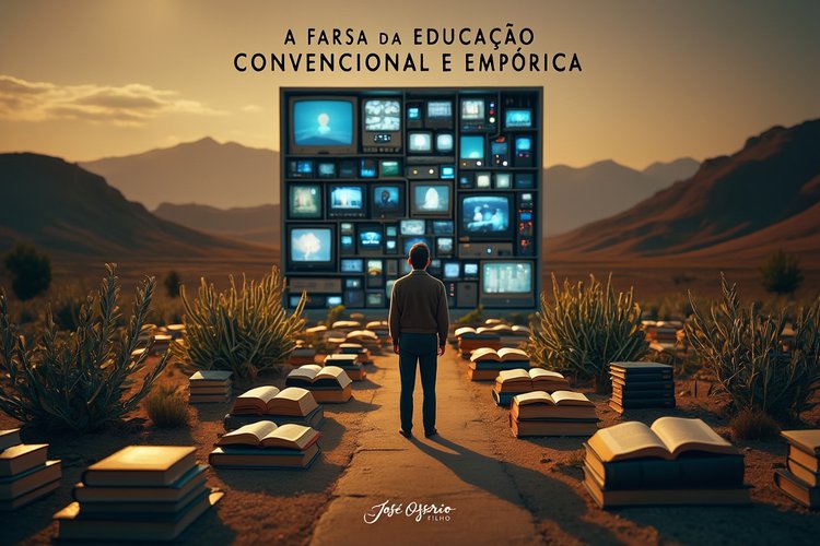 A FARSA DA EDUCAÇÃO CONVENCIONAL E EMPÍRICA