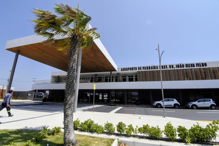 Aeroporto de Parnaíba, no Piauí.
