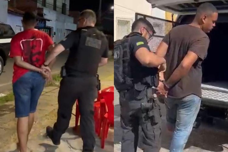 Condenado por roubo e suspeito de estelionato são presos em Teresina