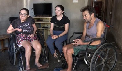 Doença rara conhecida como Ataxia de Friedreich atinge 30 pessoas em Acauã. (Foto: Denilson Leite/TV Clube)